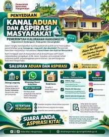 PENYEDIAAN KANAL ADUAN DAN ASPIRASI MASYARAKAT